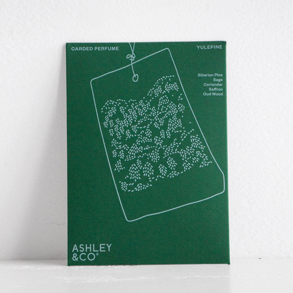 Ashley & Co Carded Perfume Scented Tag - Yulepine