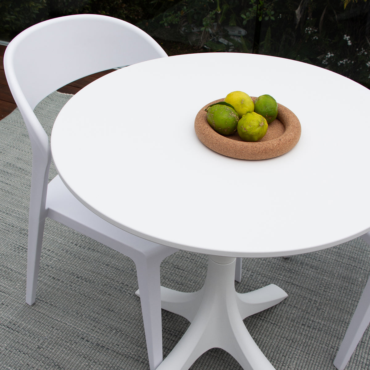 Jed's Rider Table Jed Table - White – A&C Homestore