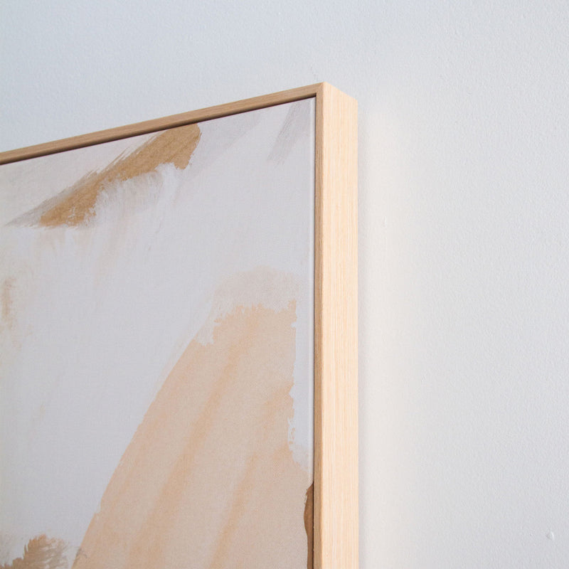 Willa Framed Blue Canvas