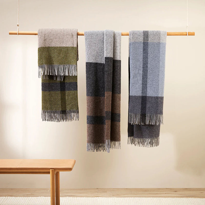 Brunswick Throw  - Olive