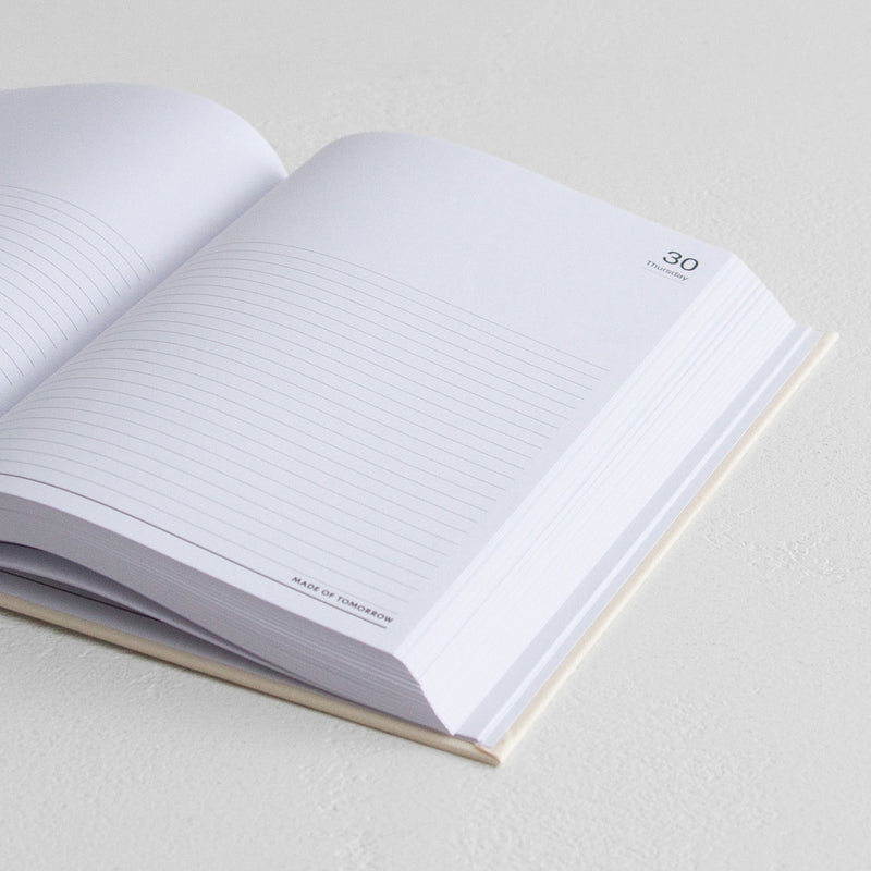 2026 Grand Daily Diary - Cream