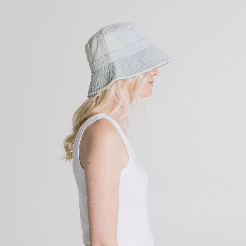 Denim Bucket Hat - Mid Blue