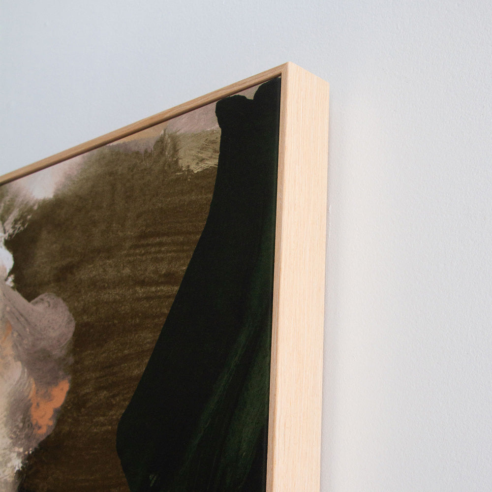 Allegra Blush Square Canvas