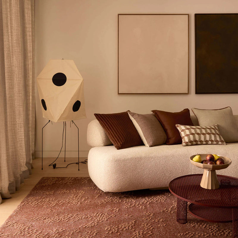 Enzo Whiskey Heavy Linen Cushion