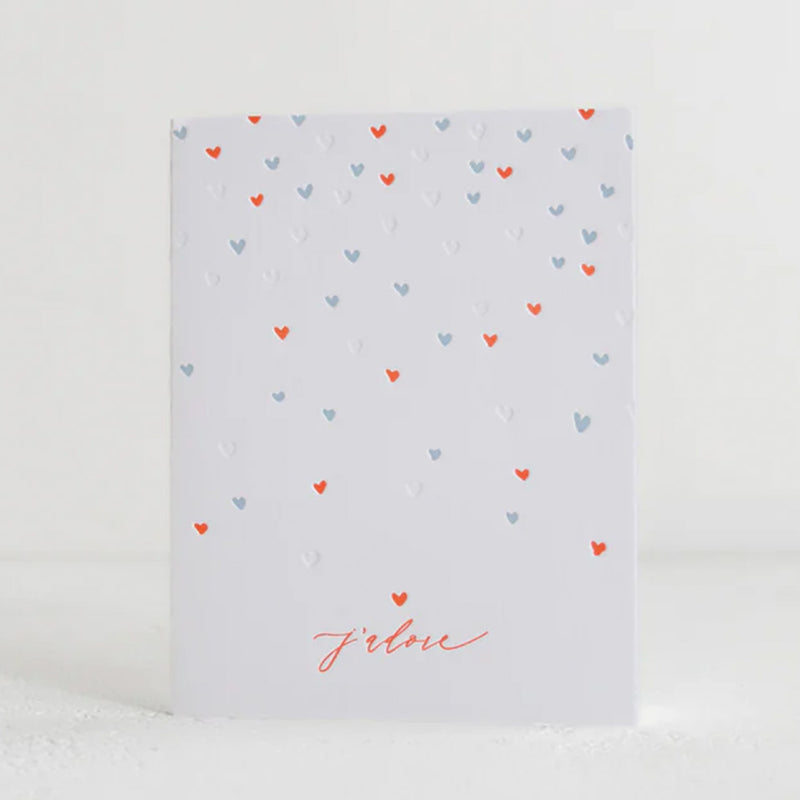 J'adore Greeting Card