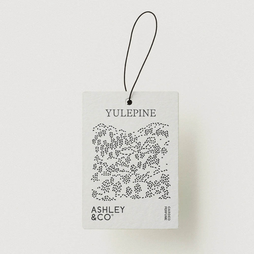 Ashley & Co Carded Perfume Scented Tag - Yulepine