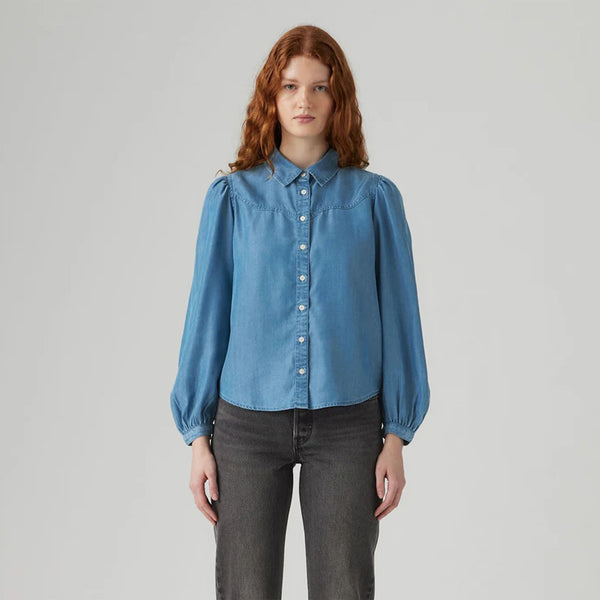 Journey Western Shirt -  Bright Mid Stone