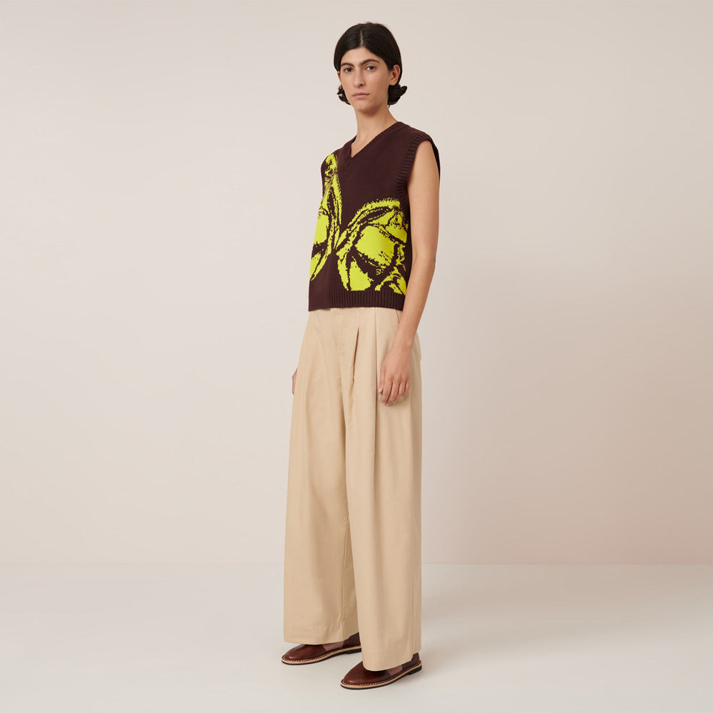 Wingspan Vest - Mahogany