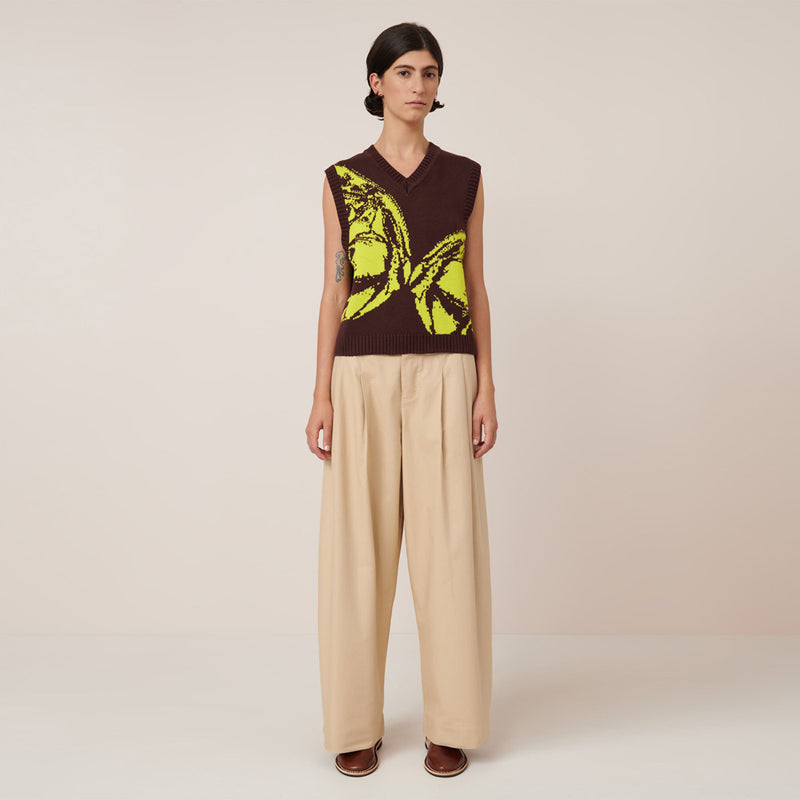Wingspan Vest - Mahogany