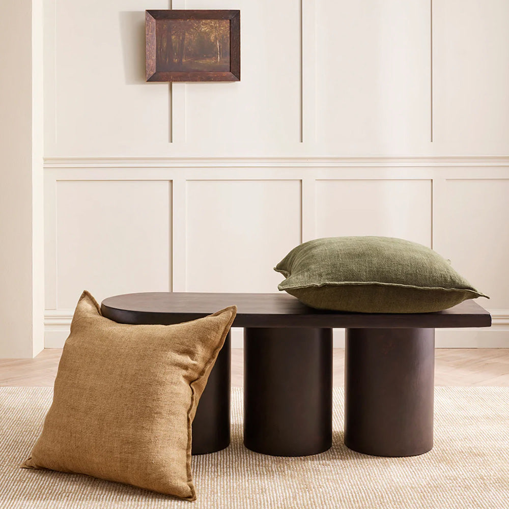 Flaxmill Winter Moss Large Cushion