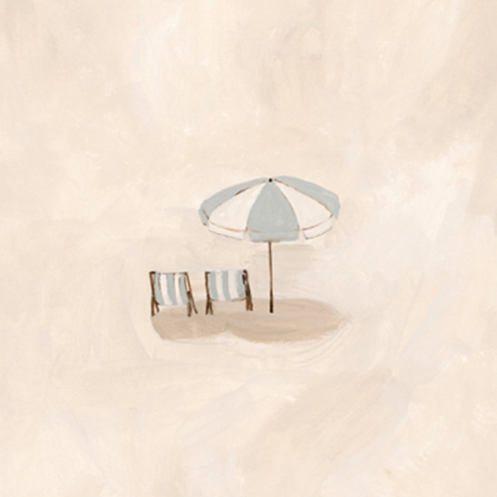 Beach Date Framed Canvas