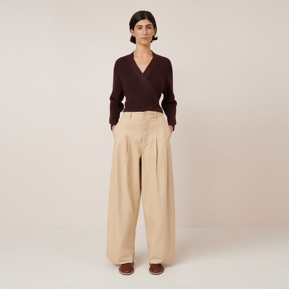 Composure Cardigan - Mahogany