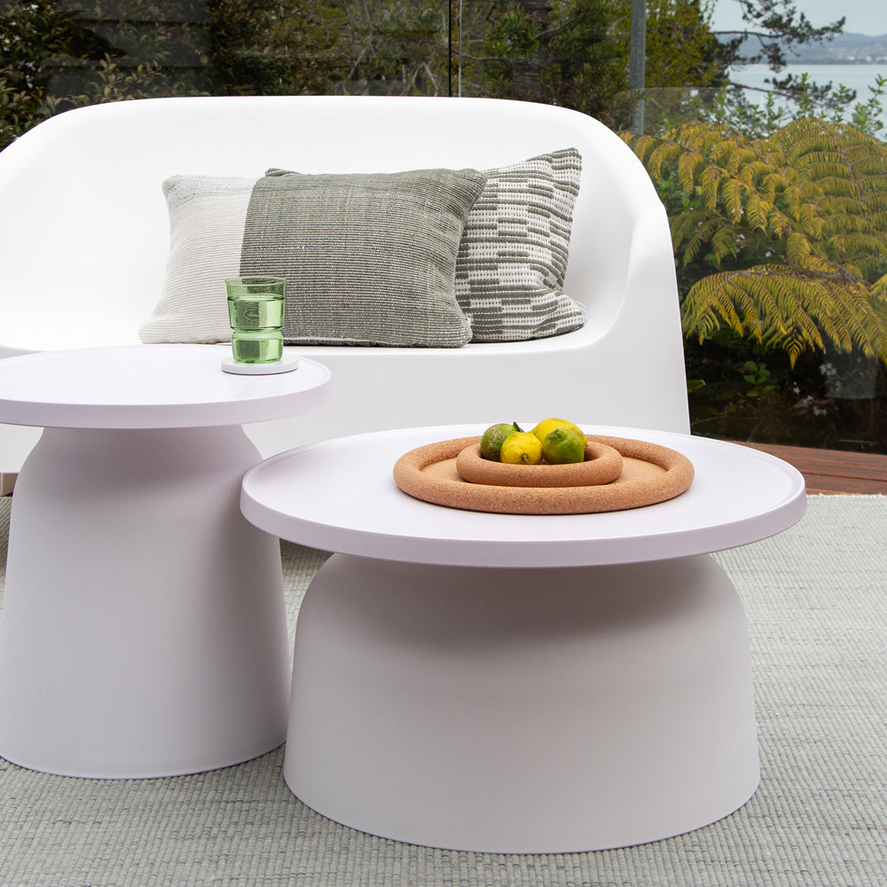 Hug Outdoor Coffee Table - White
