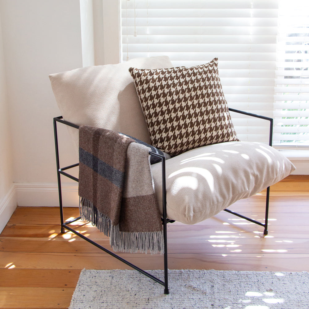 Giovanni Cushion -  Cocoa