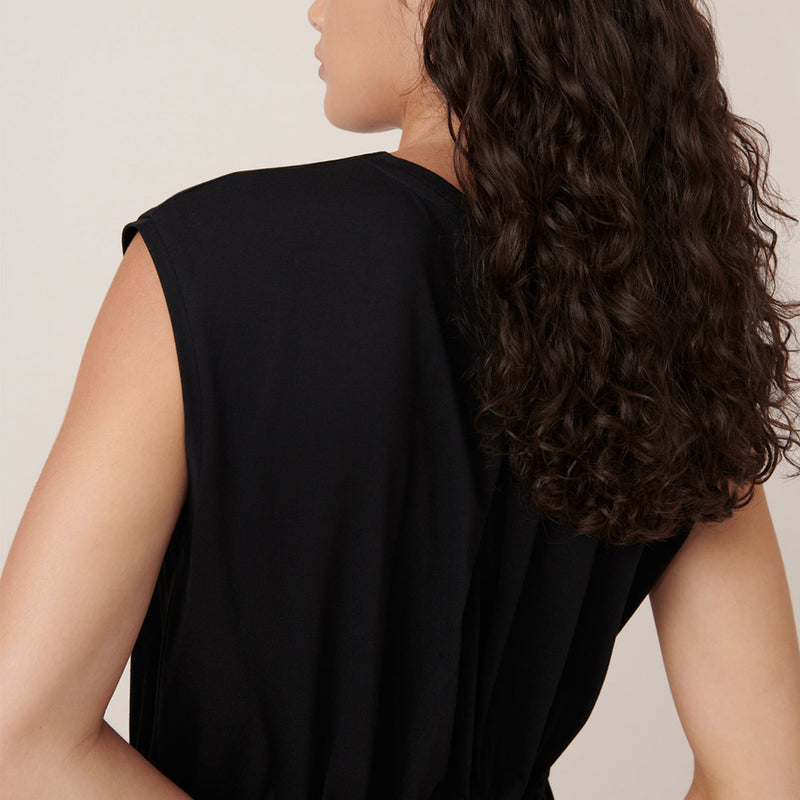 Wave Dress - Black