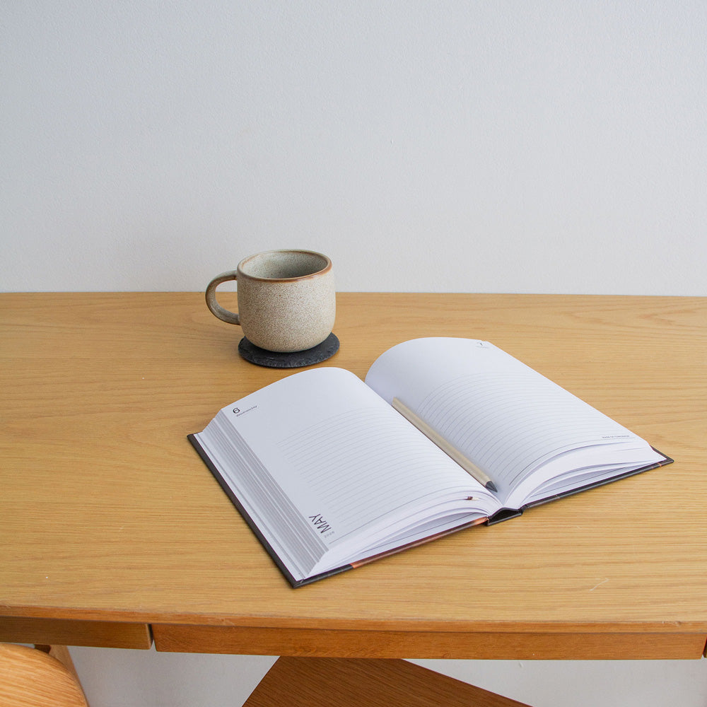 2026 A5 Daily Graphic Diary - Dune