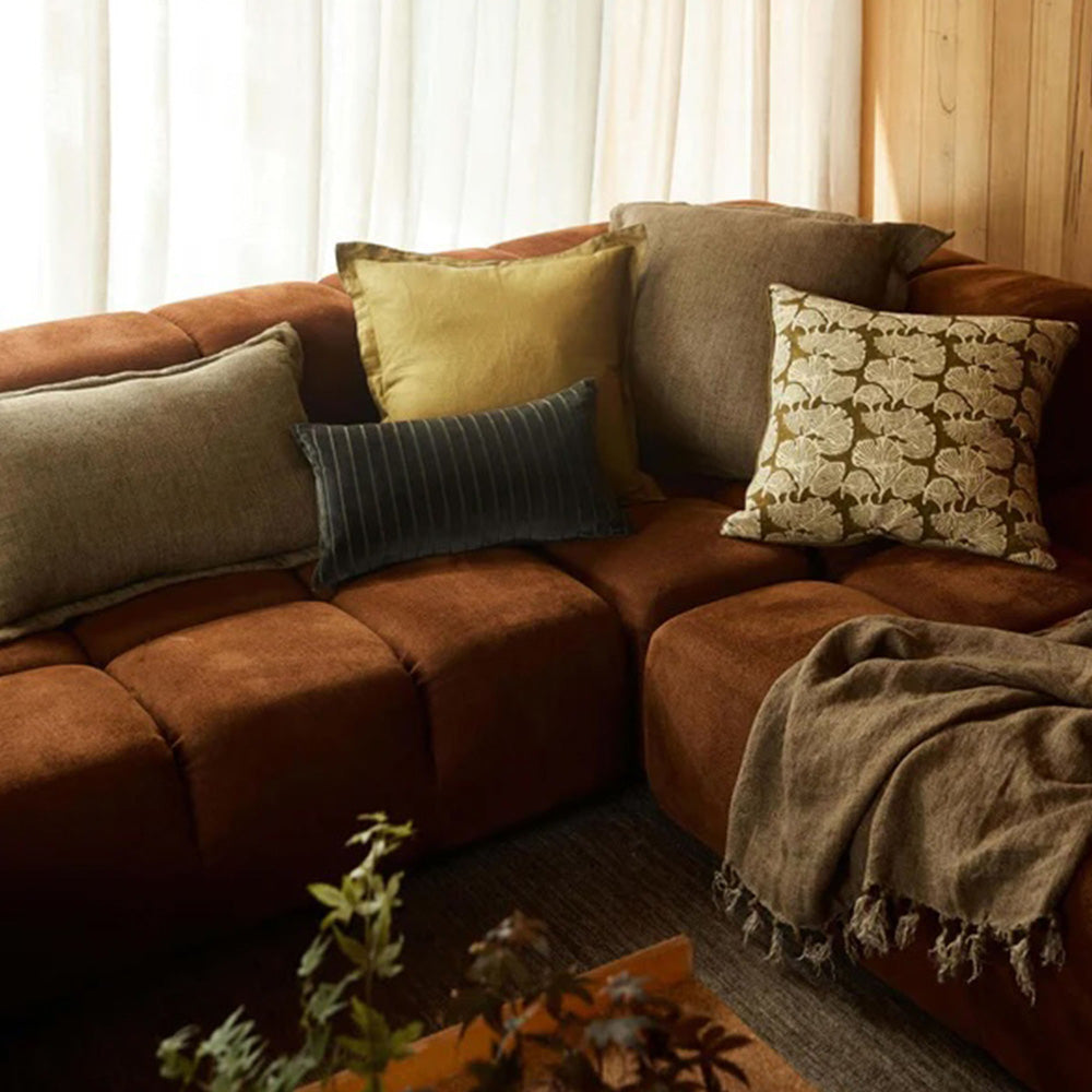 Easton Nori Velvet mini cushion