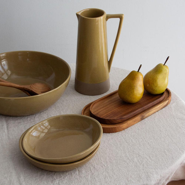 Sanna Dipped Jug- Mustard