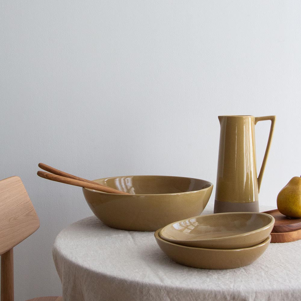 Kaia Serving Bowl  - Mustard