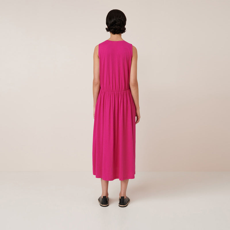 Light Curve Dress - Magenta