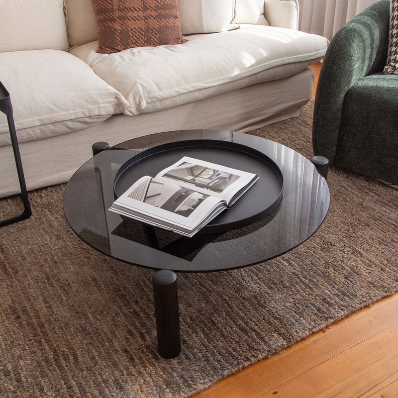 Milhouse Glass Coffee Table