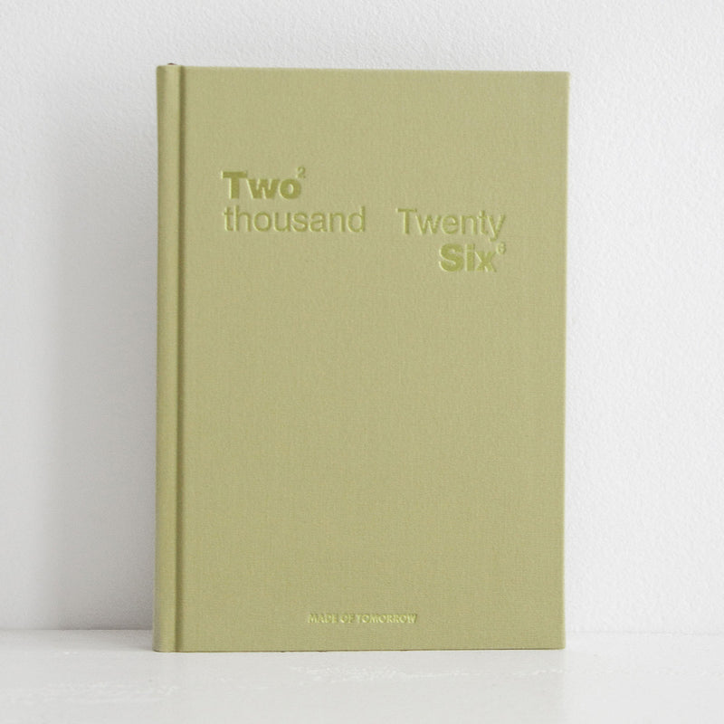 2026 A5 Weekly Diary - Matcha