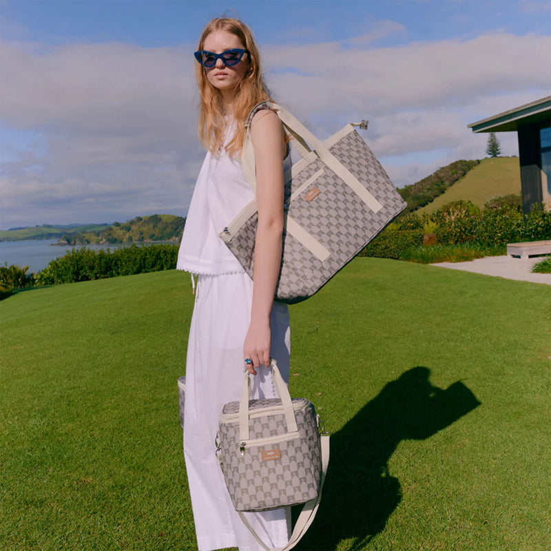 Karen Walker Mini Cooler - Sage Monogram