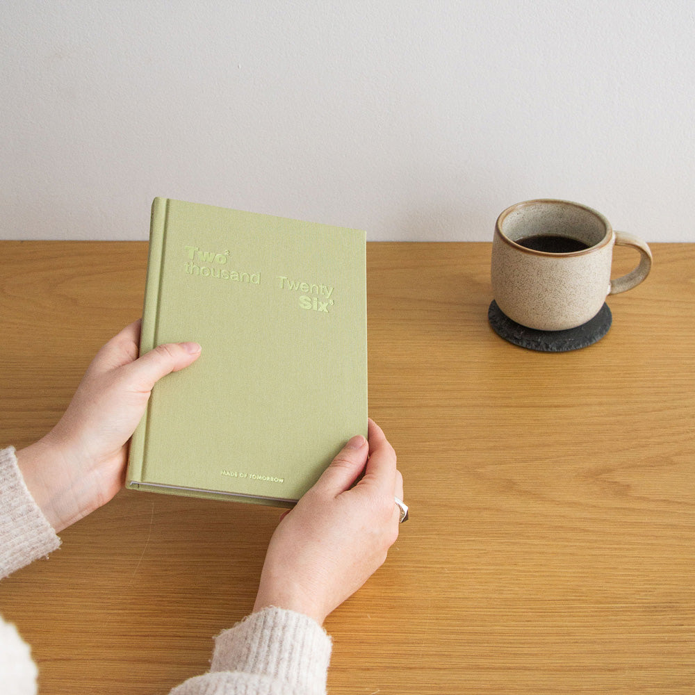 2026 A5 Weekly Diary - Matcha