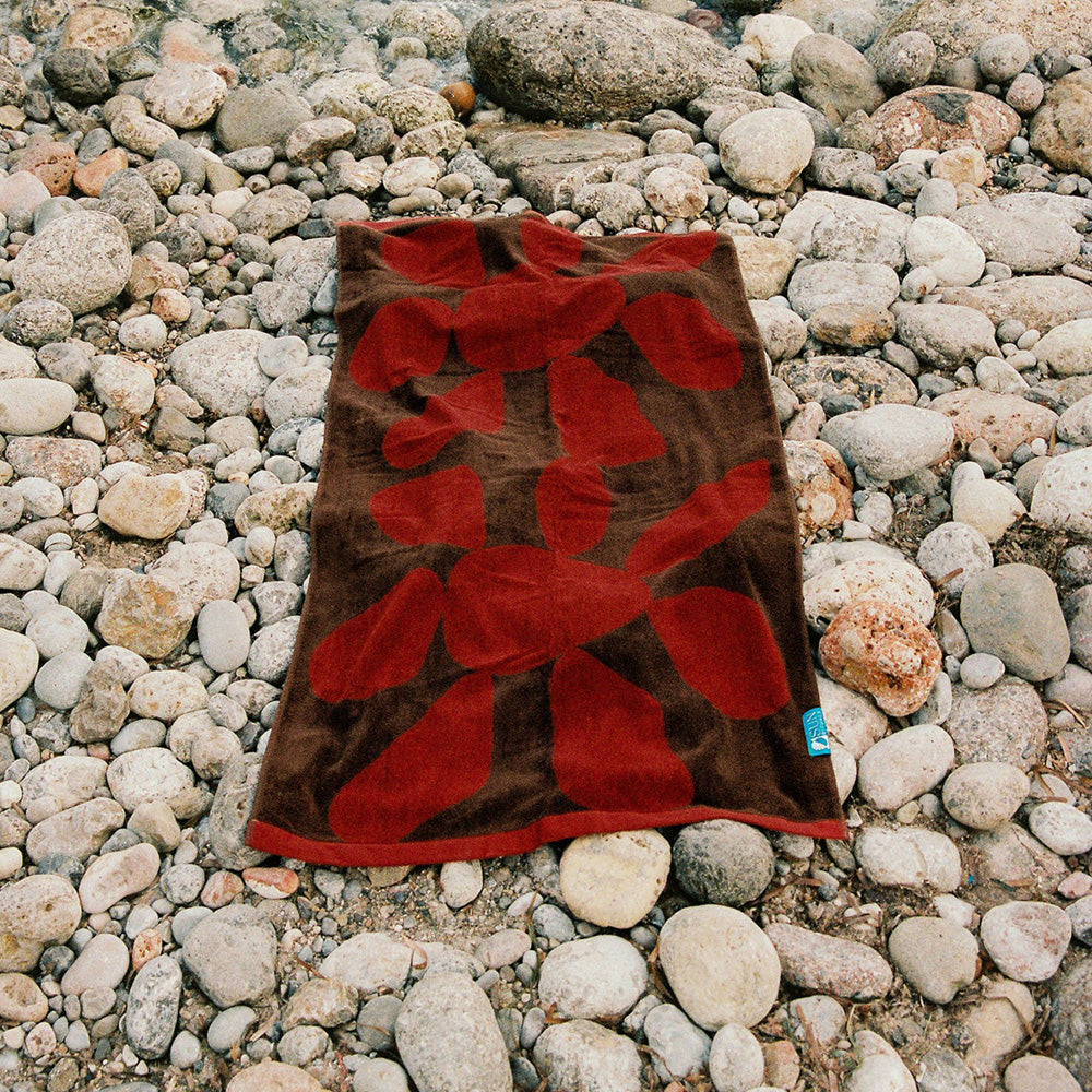 Calvi Towel - Red Ochre