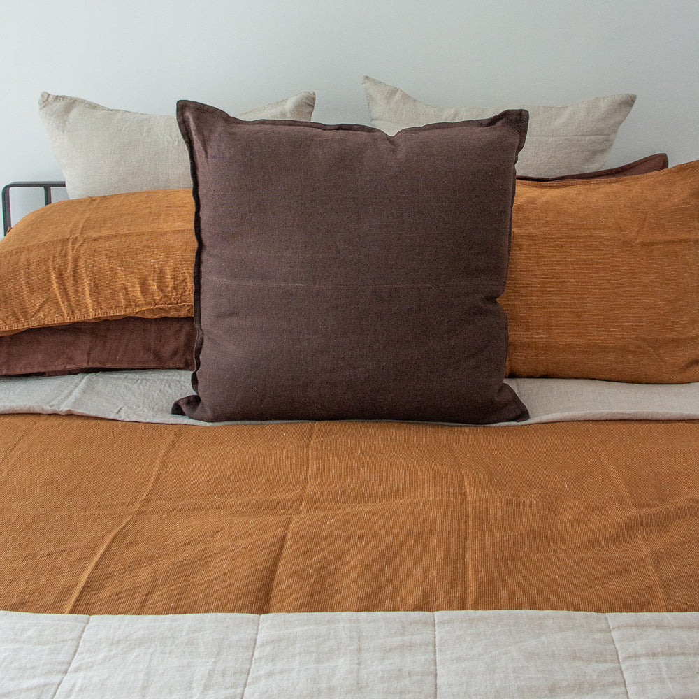 Como Large Cushion - Cocoa