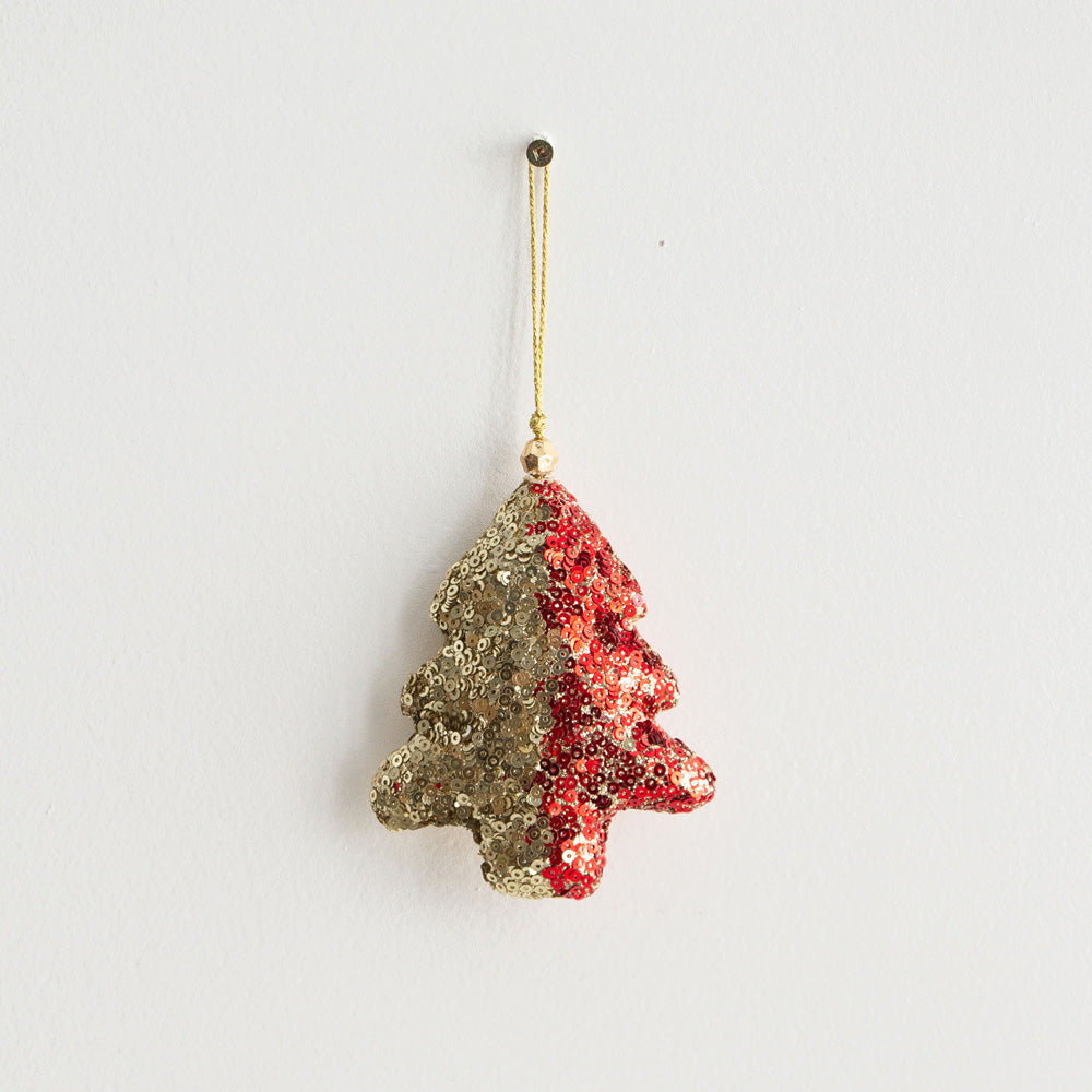 Sequin Christmas Tree Ornament