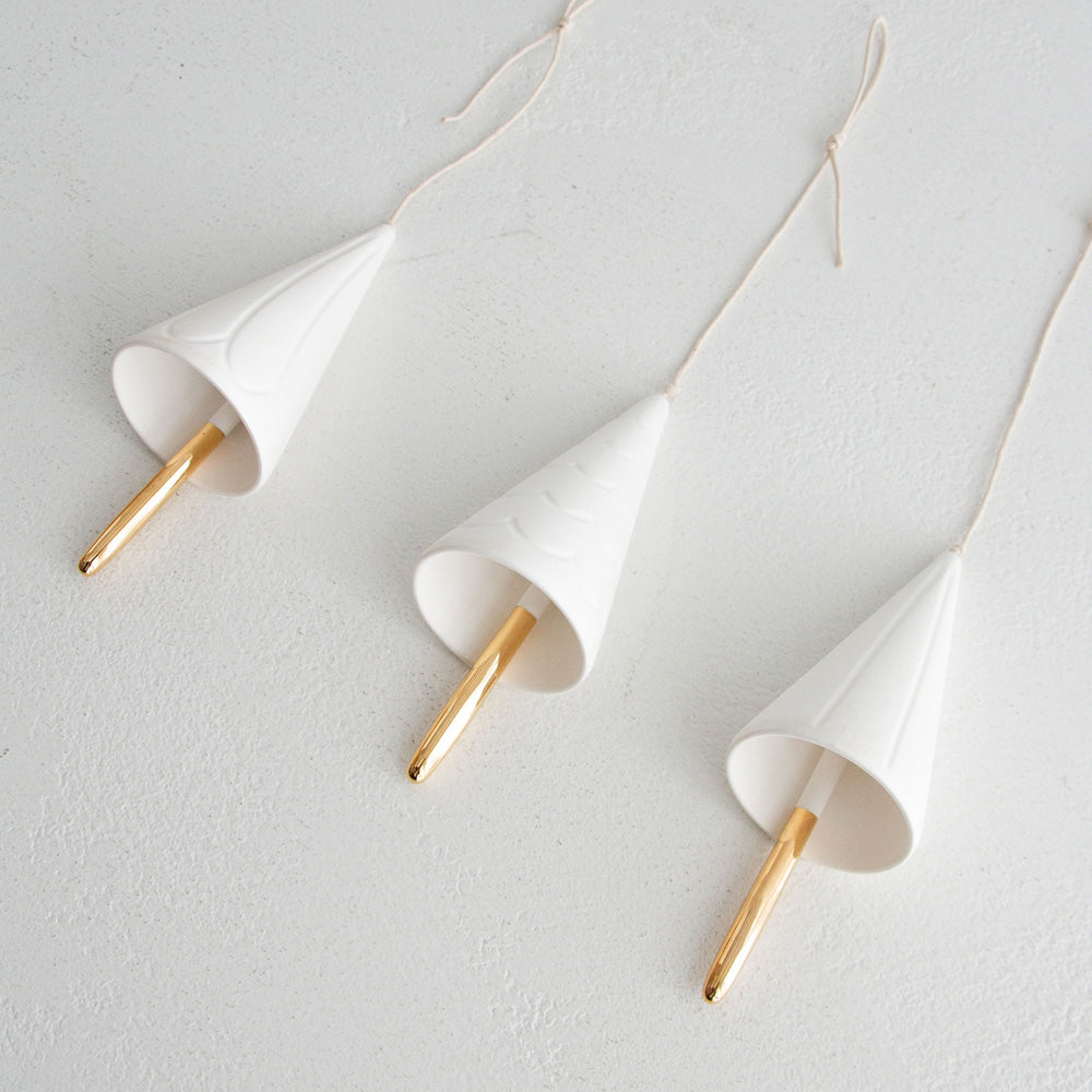 Hanging Christmas Bells Set of 3