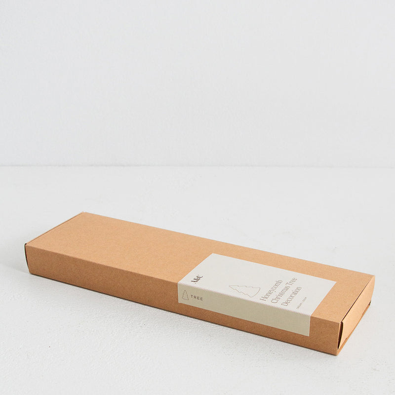 Standing Tree Decoration 30cm - Cream