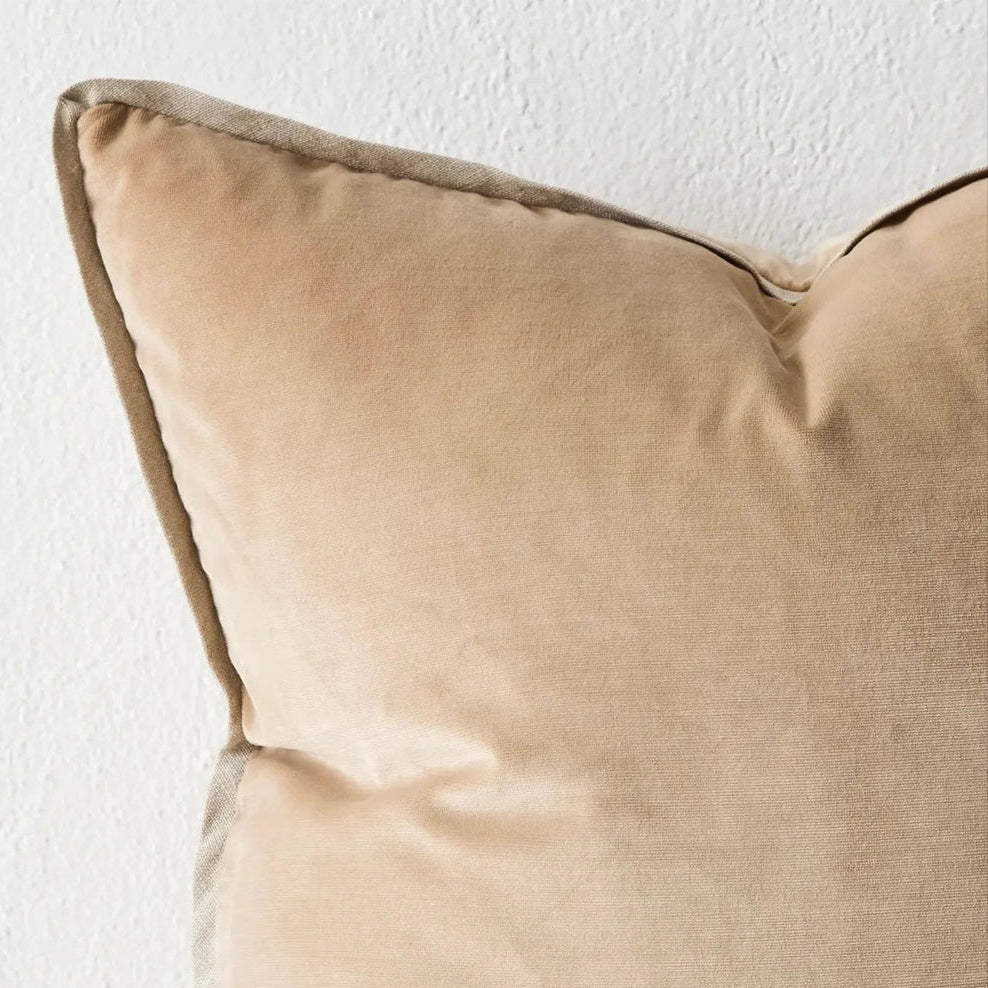 Francesca Velvet Cushion - Copper