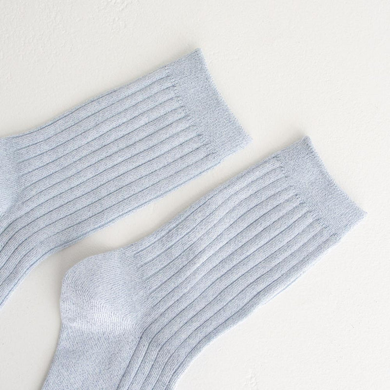 Her Socks Lurex - Morning Mist