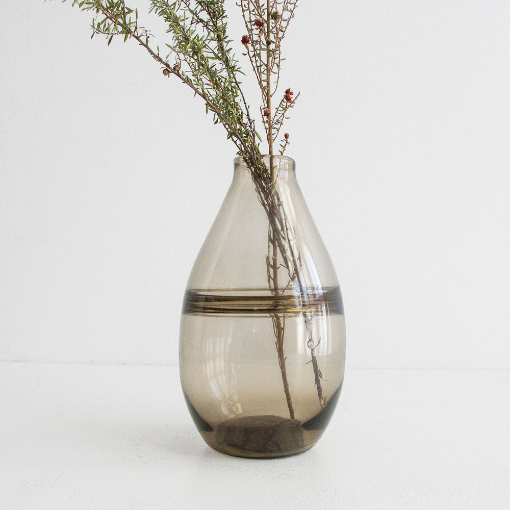 Hazy Handblown Vase