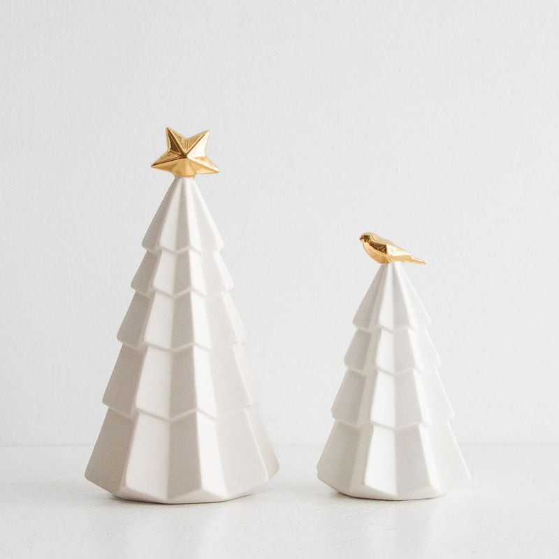 Christmas Tree with Gold Star