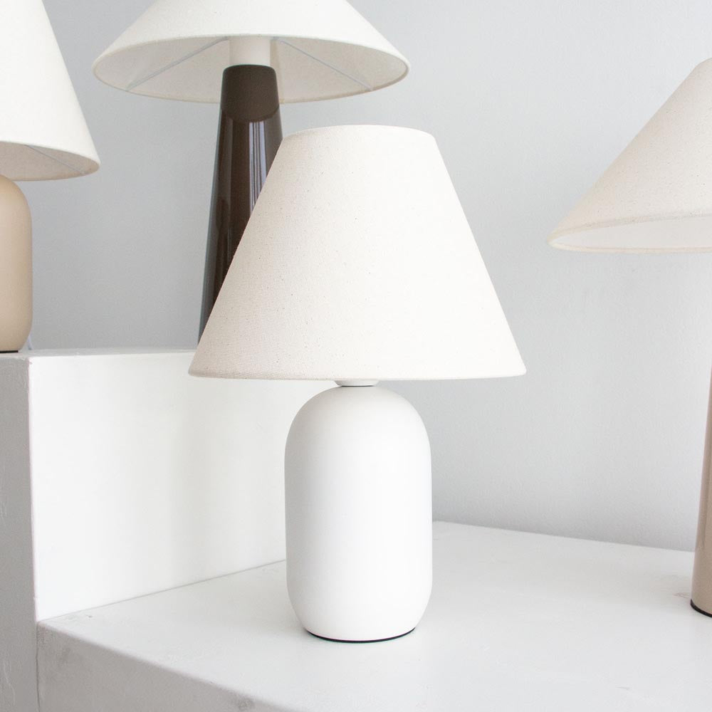 Archie Table Lamp - Off White