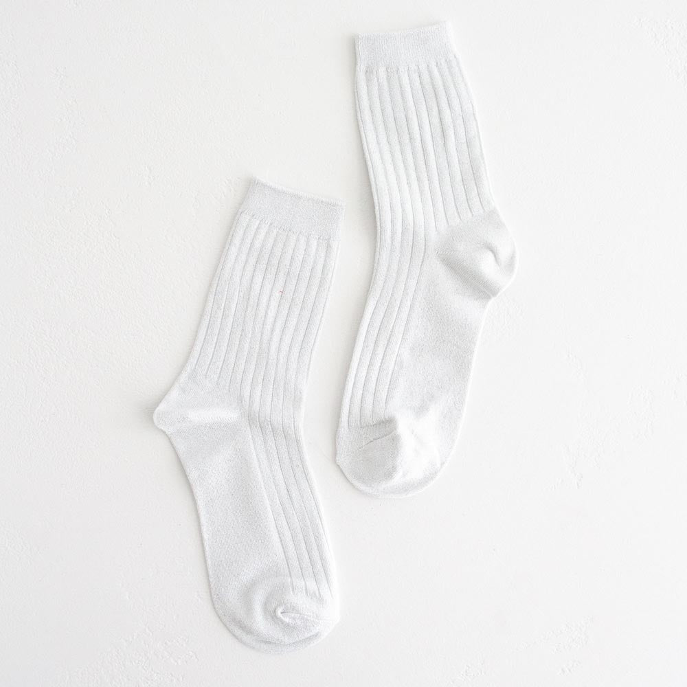 Her Socks Lurex - Snow White