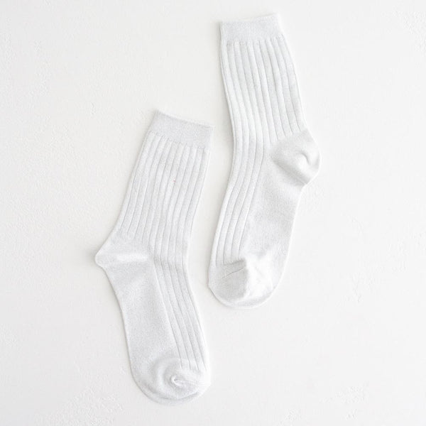Her Socks Lurex - Snow White