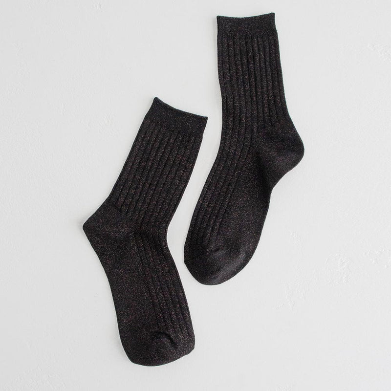Her Socks Lurex - Copper Back