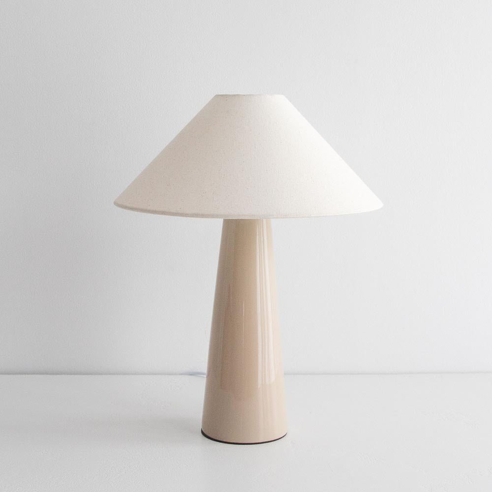Taper Table Lamp - Taupe