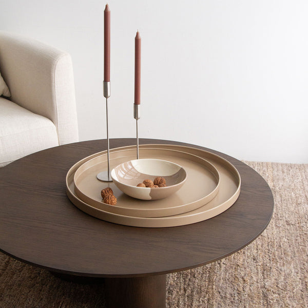 Round Tray - Tea