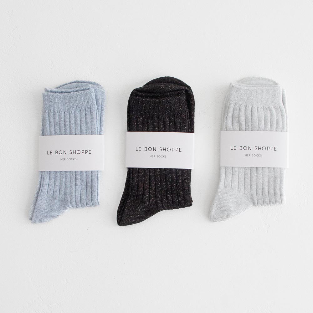 Her Socks Lurex - Snow White