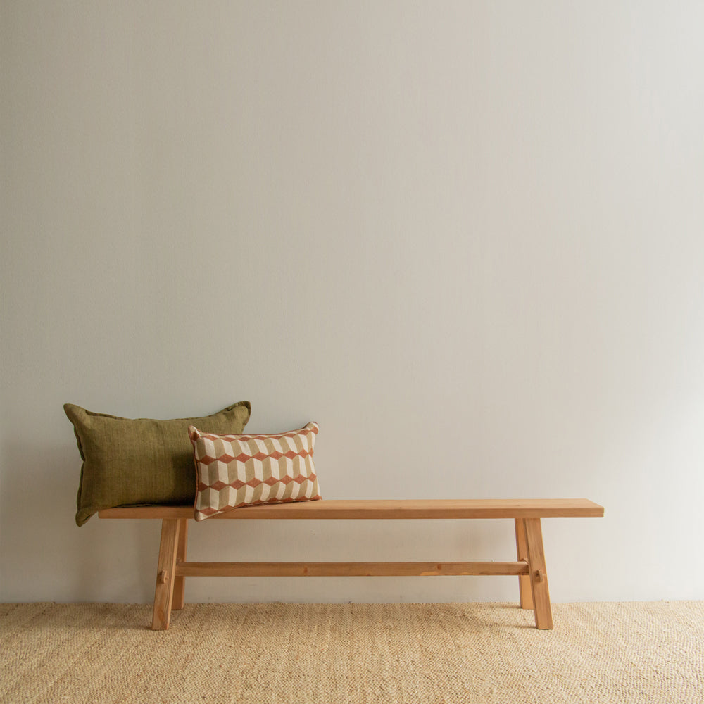 Tate Reclaimed Wood Bench - Long