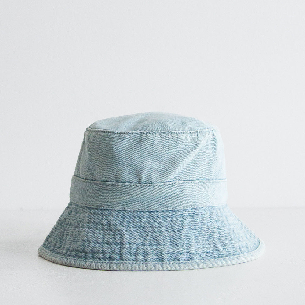 Denim Bucket Hat - Mid Blue