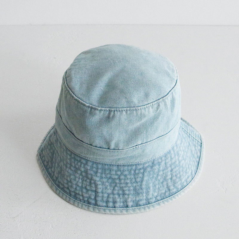 Denim Bucket Hat - Mid Blue