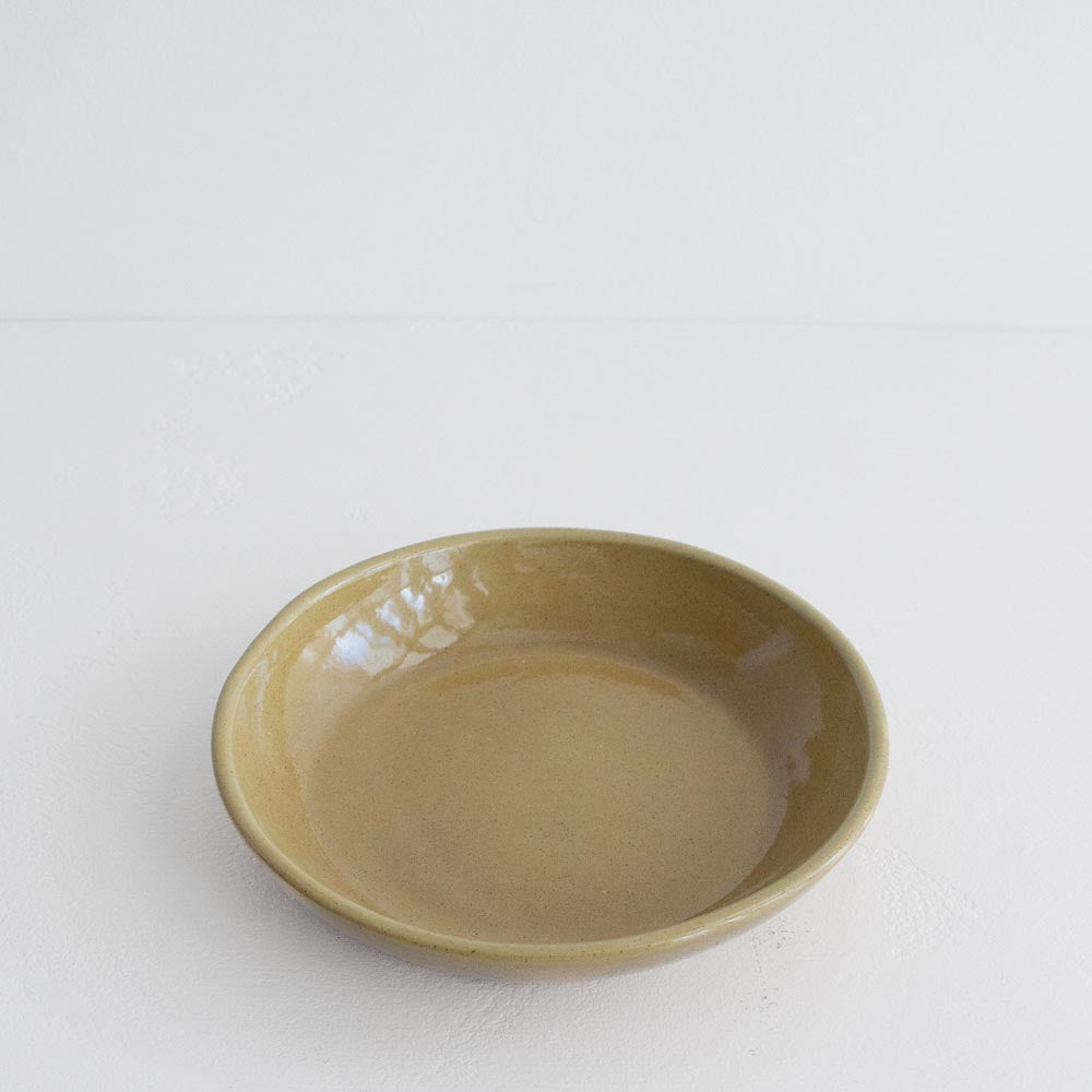 Freya Round Bowl - Mustard