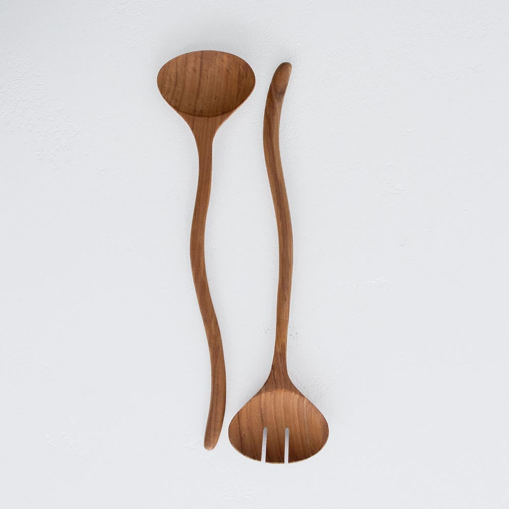 Tandi Teak Salad Servers
