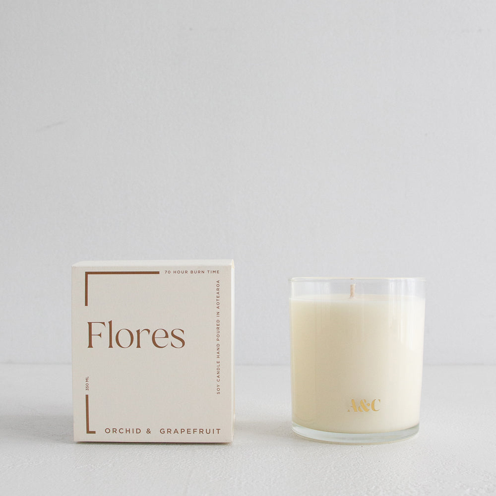 A&C Flores Soy Candle